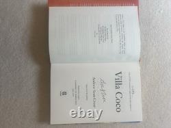 SIGNED Villa Coco Andrew Sean Greer 1st Ed Numbered Sprayed Edge HC Collectible