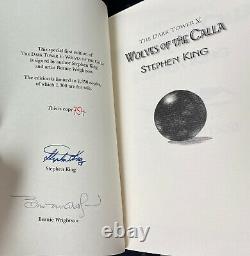SIGNED WOLVES OF THE CALLA Stephen King Signed/Numbered In Slipcase Grant
