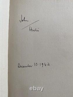 SIGNED War in the Strand, Hector Bolitho. 1942. 1st Edition. London War Diaries