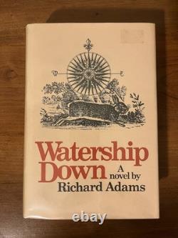 SIGNED Watership Down 1st Edition Richard Adams Very Nice Copy