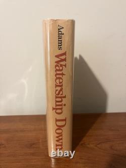 SIGNED Watership Down 1st Edition Richard Adams Very Nice Copy