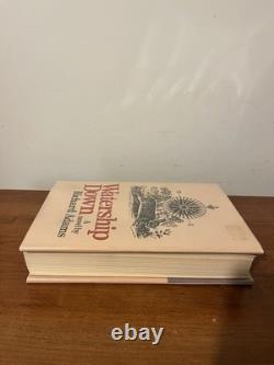 SIGNED Watership Down 1st Edition Richard Adams Very Nice Copy