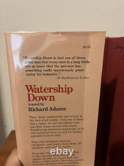 SIGNED Watership Down 1st Edition Richard Adams Very Nice Copy