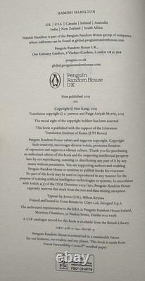 SIGNED We Do Not Part by Han Kang, 1st/1st, Nobel Prize Winner 2024, HARDCOVER