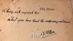 SIGNED William McElwee The House 1st/1st 1938 Geoffrey Bles