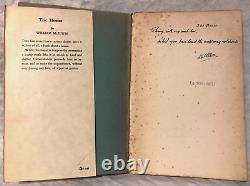 SIGNED William McElwee The House 1st/1st 1938 Geoffrey Bles