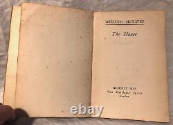 SIGNED William McElwee The House 1st/1st 1938 Geoffrey Bles