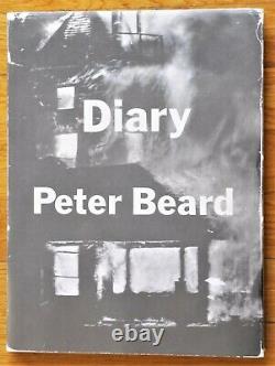 SIGNED With LARGE BLUE HANDPRINT PETER BEARD DIARY 1ST EDITION WithJACKET NICE