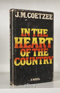 SIGNED X2 In the Heart of the Country, J. M. Coetzee. 1977 1st Edition. H Seedat