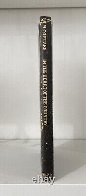 SIGNED X2 In the Heart of the Country, J. M. Coetzee. 1977 1st Edition. H Seedat