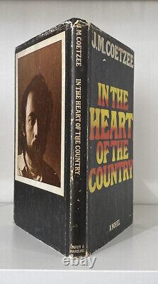 SIGNED X2 In the Heart of the Country, J. M. Coetzee. 1977 1st Edition. H Seedat