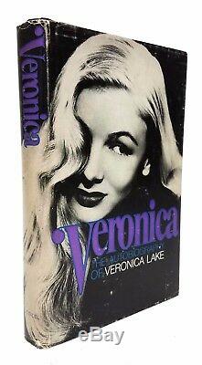 SIGNED by Veronica Lake Veronica The Autobiography FIRST US EDITION 1971