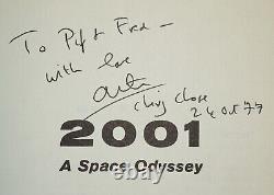 SIGNED to EX. NASA 1ST/1ST EDITION 2001 A SPACE ODYSSEY- ARTHUR C. CLARKE