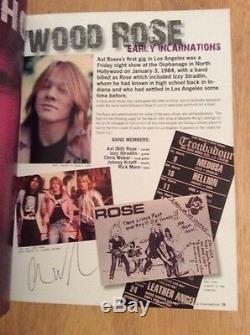 SIGNED x14 Reckless Road Guns N' Roses Slash Rare Unread Marc Cantor Porath Lue