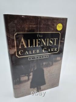 SIGNEDThe Alienist by Caleb Carr, 1st Edition, 1st Printing, HC DJ