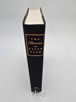 SIGNEDThe Alienist by Caleb Carr, 1st Edition, 1st Printing, HC DJ
