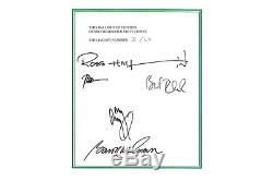 SOJOURNER-WRITERS-ROSS HALFIN & JIMMY PAGE SIGNED-GENESIS PUBLICATIONS-No. 32/60