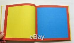 SOL LEWITT SIGNED ART BOOK Geometric Figures & Color 1979