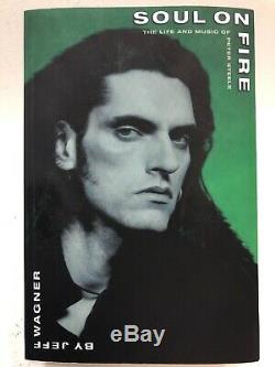 SOUL ON FIRE BOOK Peter Steele Type O Negative ORIGINAL FIRST PRINTING Signed