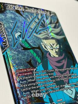 SS2 Trunks Memories of the Past BT7-030 SPR-S Dragon Ball Super Signature Card