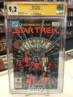 STAR TREK #1 (DC Comics, 1984) CGC SS Graded 9.2 SIGNED by William Shatner