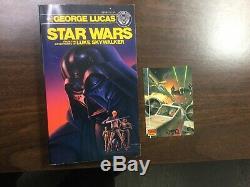 STAR WARS George Lucas 1976 First Edition Original RARE Signed Ralph McQuarrie