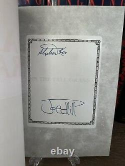 STEPHEN KING & JOE HILL SIGNED IN THE TALL GRASS' NOVELLA IndieBookDay 1/300