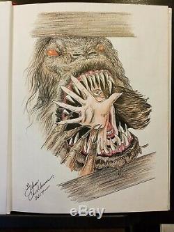 STEPHEN KING Remarqued CREEPSHOW 1st Print HC Artst Chadbourne SIGNED! #68 / 100