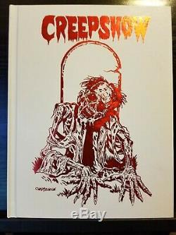 STEPHEN KING Remarqued CREEPSHOW 1st Print HC Artst Chadbourne SIGNED! #68 / 100