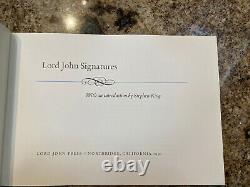 STEPHEN KING Signed X42 BRADBURY Limited Edition PRESIDENT FORD Lord John Press