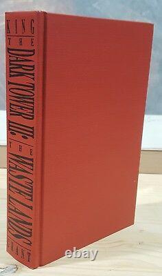 STEPHEN KING THE WASTE LANDS GRANT 1st ED ARTIST SIGNED DARK TOWER GUNSLINGER