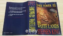 STEPHEN KING THE WASTE LANDS GRANT 1st ED ARTIST SIGNED DARK TOWER GUNSLINGER