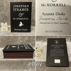 SUSANNA CLARKE Signed Jonathan Strange & Mr Norrell HB 1st Edition Sprayed Edges