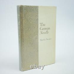SWALES, Martin The German Novelle. 1977 1st Edition SIGNED