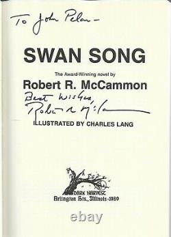 SWAN SONG Robert McCammon (INSCRIBED)