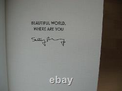 Sally Rooney Beautiful World Where Are You Signed all 3 variant 1st print promos