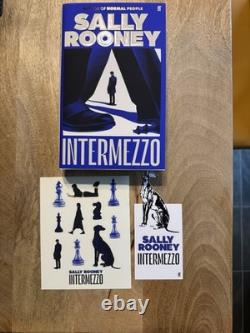 Sally Rooney'Intermezzo' SIGNED 1st/1st & Bookmark HB Indie Ed Sprayed Edge