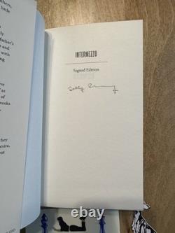 Sally Rooney'Intermezzo' SIGNED 1st/1st & Bookmark HB Indie Ed Sprayed Edge