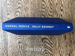 Sally Rooney Normal People (1st/1st UK 2018 hb with dw) SIGNED