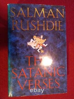 Salman Rushdie The Satanic Verses 1st printing 4th impression signed Viking 1998