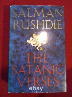 Salman Rushdie The Satanic Verses 1st printing 4th impression signed Viking 1998