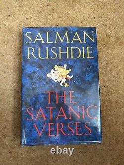Salman Rushdie signed The Satanic Verses 1st edition, Viking Publishing 1988