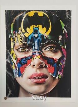 Sandra CHEVRIER LA CAGE JE N'AI PAS PEUR Print 2018 with COA Banksy