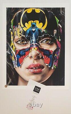 Sandra CHEVRIER LA CAGE JE N'AI PAS PEUR Print 2018 with COA Banksy