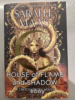 Sarah J. Maas SIGNED BOOK House of Flame and Shadow 1ST ED. Hardcover