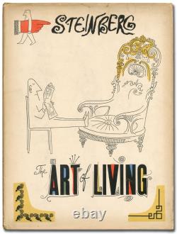 Saul STEINBERG / The Art of Living Signed 1st Edition 1949