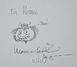 Scarce 1st Trade Ed. The Art Of Maurice Sendaksigned W. A Wild Thing Drawing