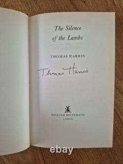 Scarce Signed UK First Edition Thomas Harris Silence Of The Lambs (1989)