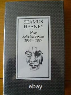 Seamus Heaney Selected Poems 1966-'87 Signed & 1st H'back