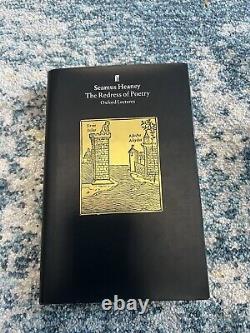 Seamus Heaney Signed 1st edition The Redress of Poetry Nobel Prize winner Oxford